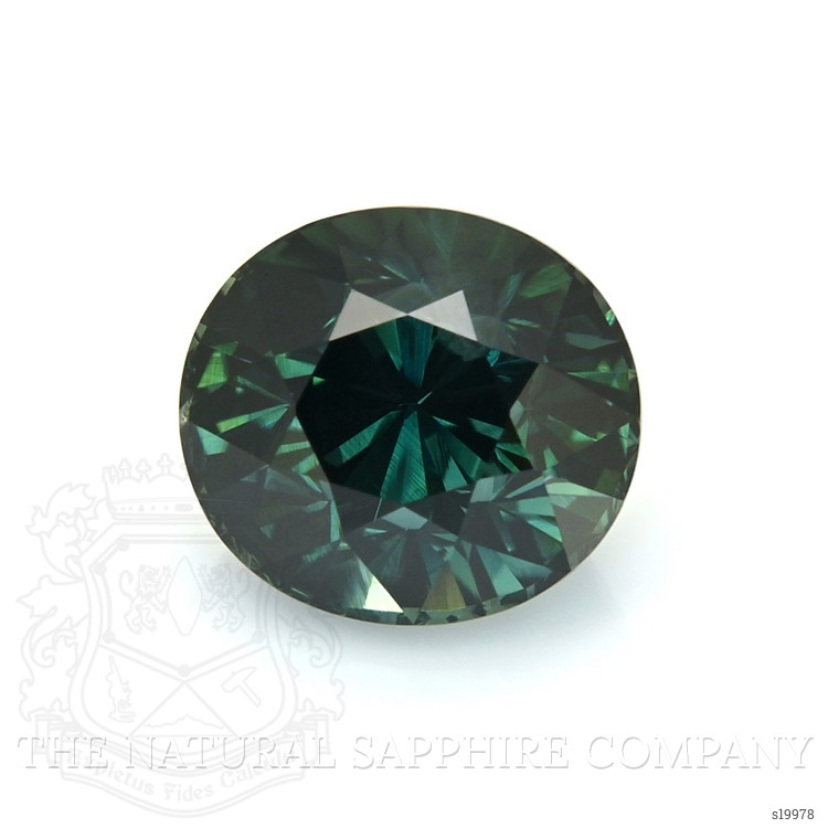 3.06 Ct. Bluish Green Sapphire from Madagascar