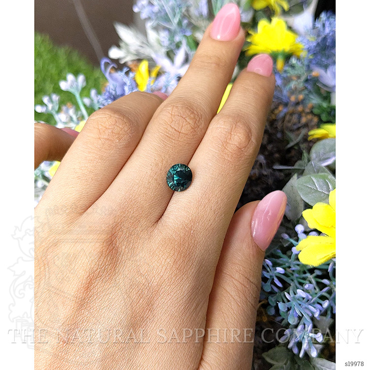 3.06 Ct. Bluish Green Sapphire from Madagascar
