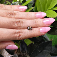 2.08 Ct. Brown Sapphire from Ceylon (Sri Lanka) Life Style