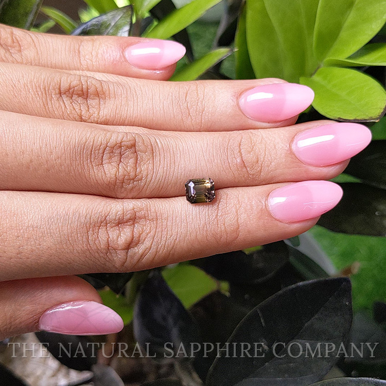 2.08 Ct. Brown Sapphire from Ceylon (Sri Lanka)