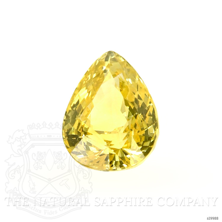 3.00 Ct. Yellow Sapphire from Ceylon (Sri Lanka)