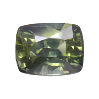 1.60 Ct. Green Sapphire from Madagascar Video