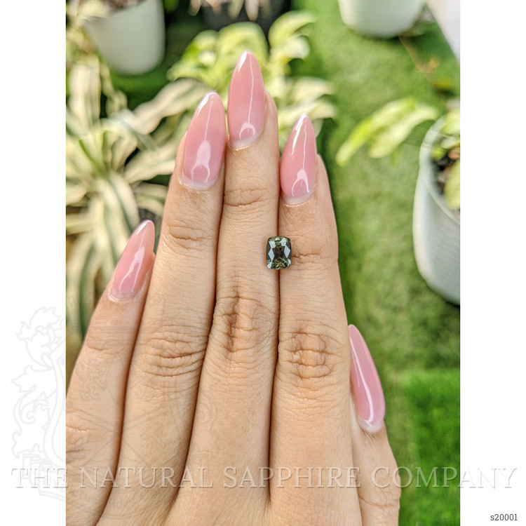 1.60 Ct. Green Sapphire from Madagascar