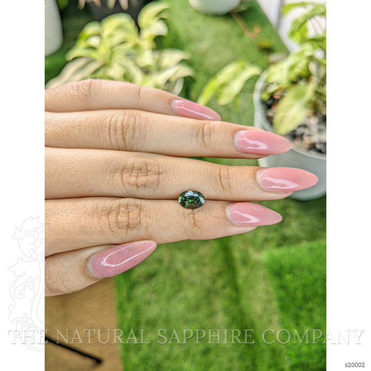 1.71 Ct. Green Sapphire from Madagascar