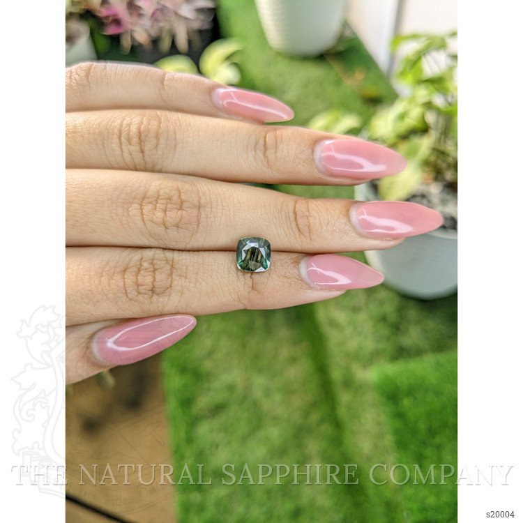 2.48 Ct. Yellowish Green Sapphire from Australia