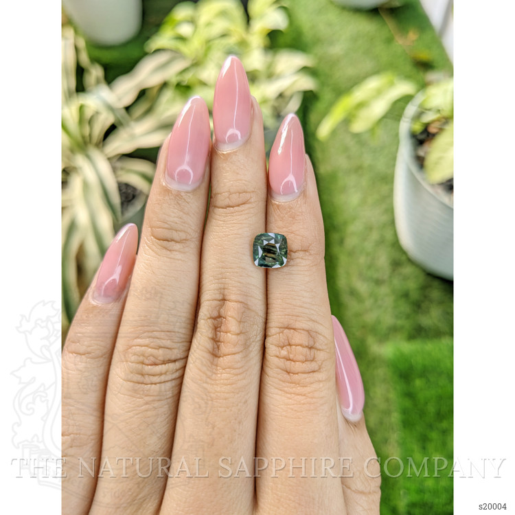 2.48 Ct. Yellowish Green Sapphire from Australia