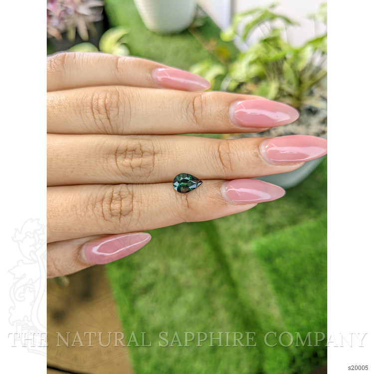 1.41 Ct. Green Sapphire from Madagascar