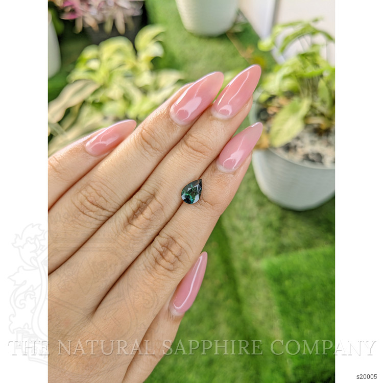 1.41 Ct. Green Sapphire from Madagascar