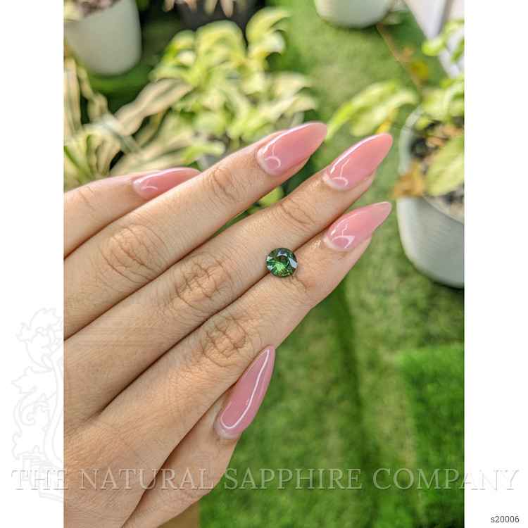 1.20 Ct. Green Sapphire from Madagascar
