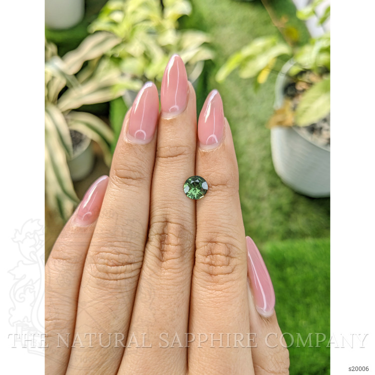 1.20 Ct. Green Sapphire from Madagascar