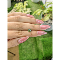 0.98 Ct. Green Sapphire from Australia Life Style