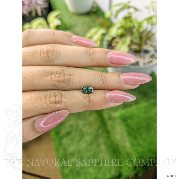 1.13 Ct. Green Sapphire from Madagascar
