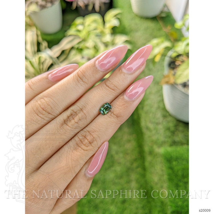 1.13 Ct. Green Sapphire from Madagascar