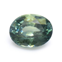 1.12 Ct. Bluish Green Sapphire from Madagascar Video