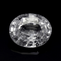 1.32 Ct. White Sapphire from Ceylon (Sri Lanka) Video