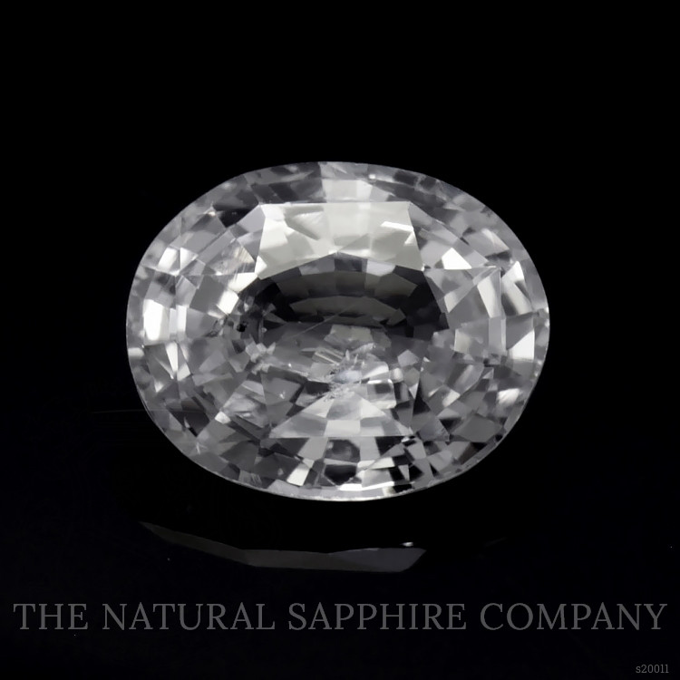 1.32 Ct. White Sapphire from Ceylon (Sri Lanka)