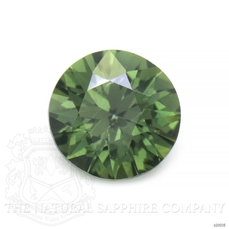 0.85 Ct. Green Sapphire from Kenya