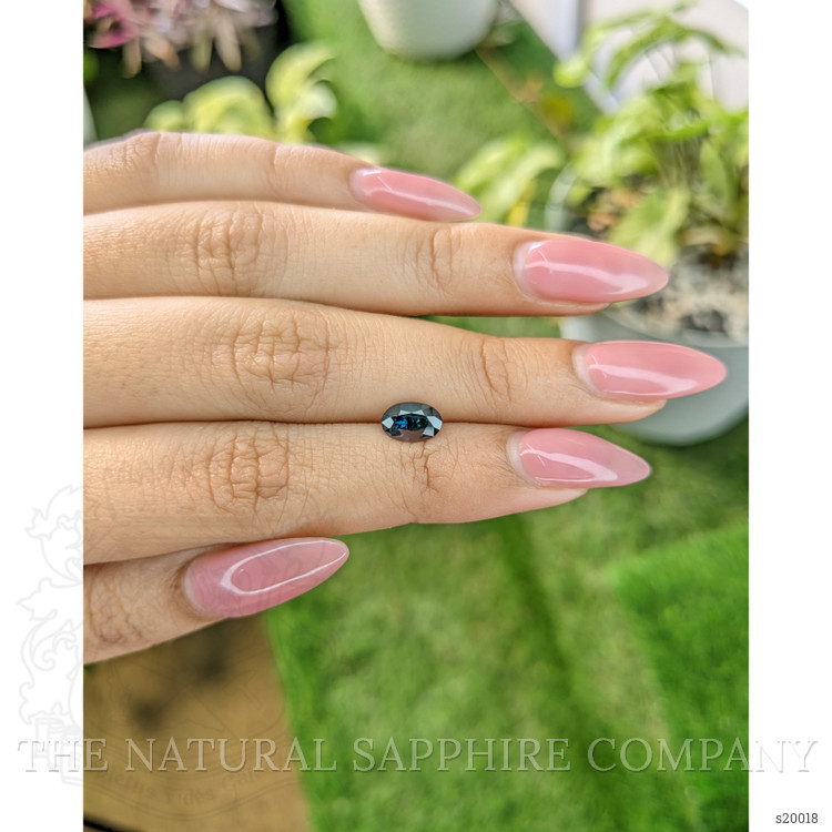 1.15 Ct. Greenish Blue Sapphire from Madagascar