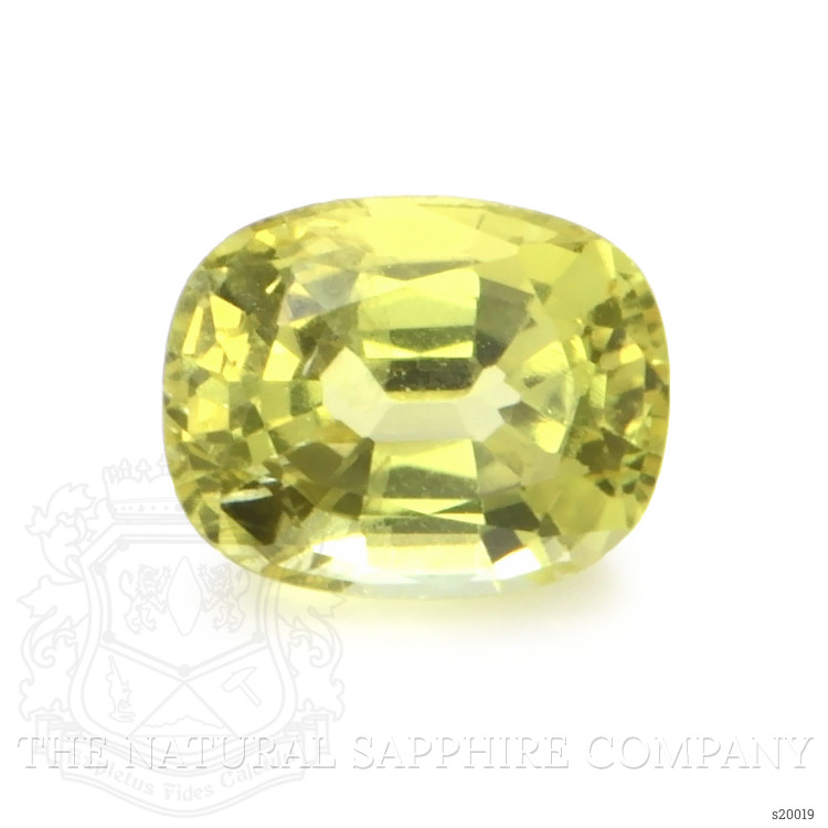 0.76 Ct. Yellow Sapphire from Ceylon (Sri Lanka)