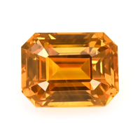 5.07 Ct. Orange Sapphire from Ceylon (Sri Lanka) Video
