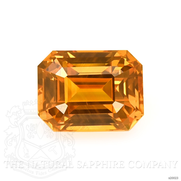 5.07 Ct. Orange Sapphire from Ceylon (Sri Lanka)