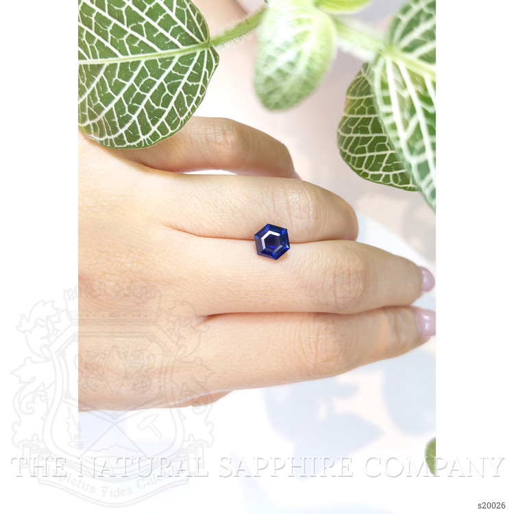2.60 Ct. Blue Sapphire from Ceylon (Sri Lanka)