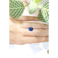 3.11 Ct. Blue Sapphire from Ceylon (Sri Lanka) Life Style