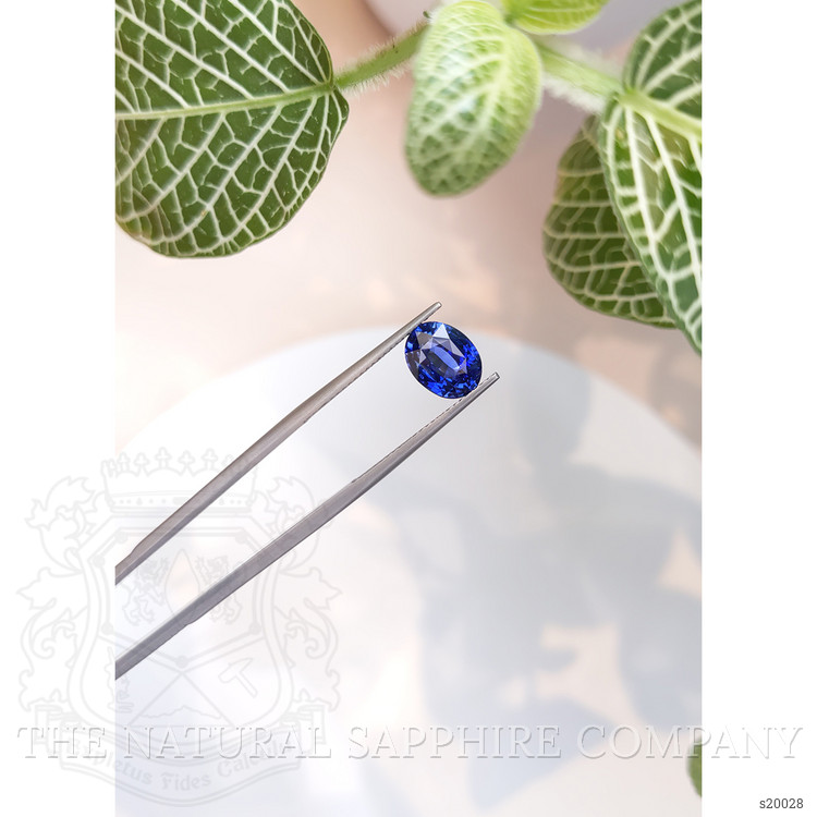 3.11 Ct. Blue Sapphire from Ceylon (Sri Lanka)