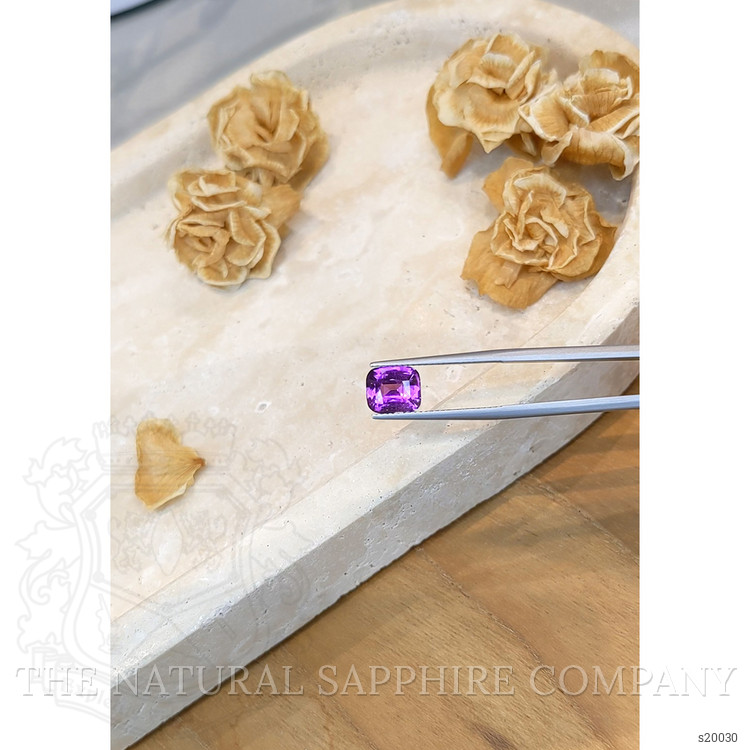 3.10 Ct. Pinkish Purple Sapphire from Ceylon (Sri Lanka)