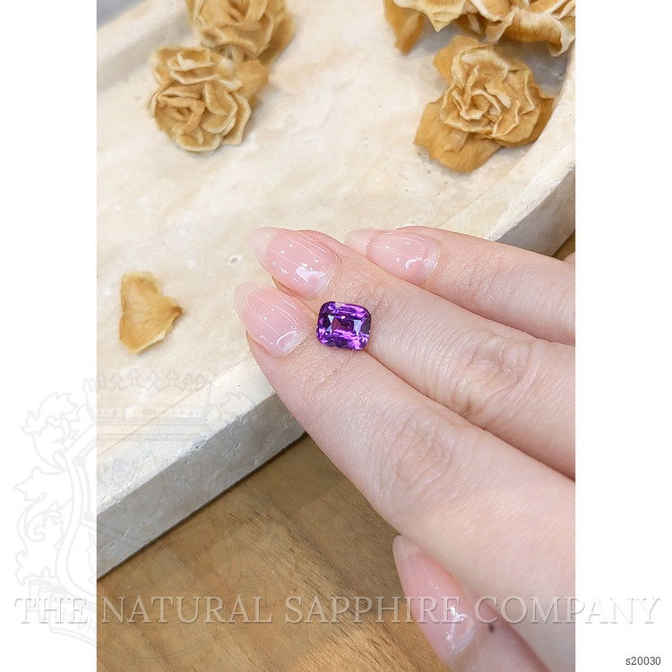 3.10 Ct. Pinkish Purple Sapphire from Ceylon (Sri Lanka)