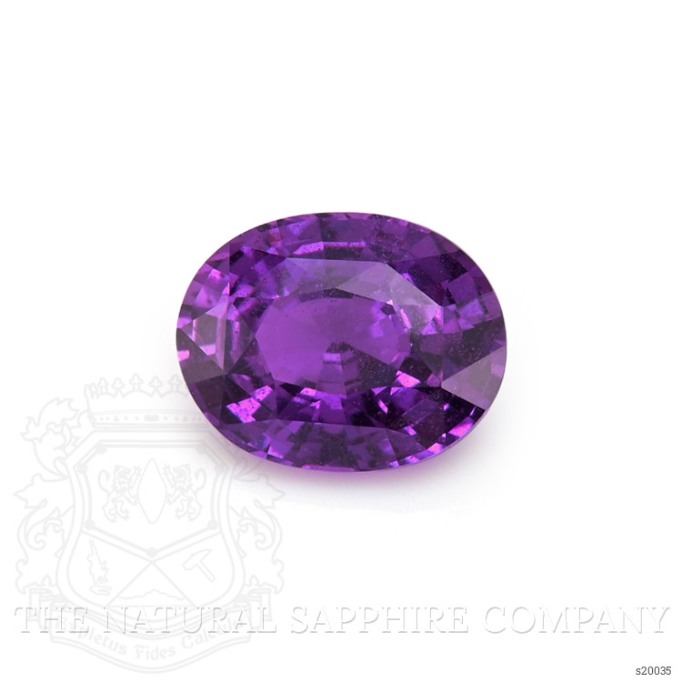 2.50 Ct. Purple Sapphire from Ceylon (Sri Lanka)