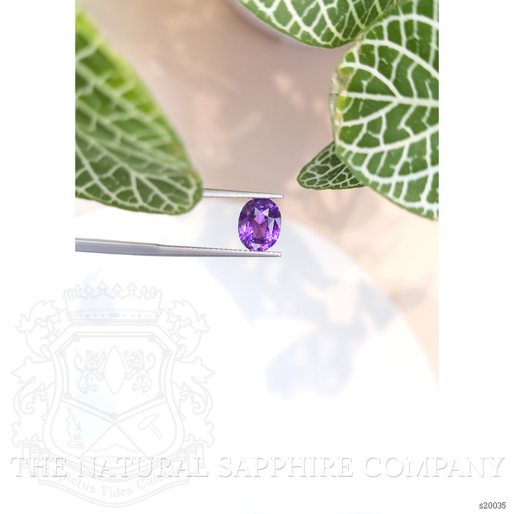 2.50 Ct. Purple Sapphire from Ceylon (Sri Lanka)