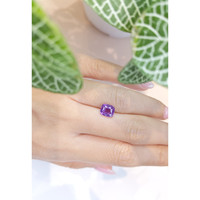 2.06 Ct. Purple Sapphire from Ceylon (Sri Lanka) Life Style