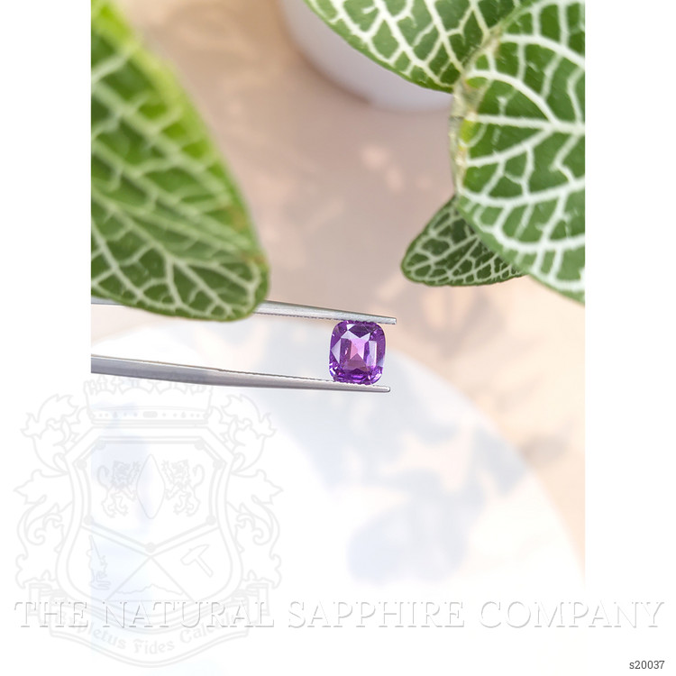 2.06 Ct. Purple Sapphire from Ceylon (Sri Lanka)