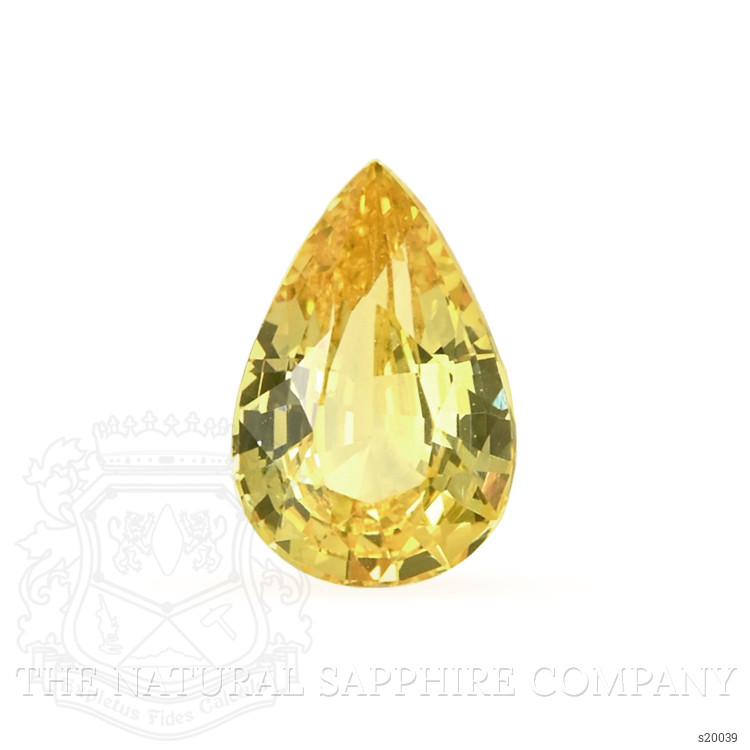1.53 Ct. Yellow Sapphire from Ceylon (Sri Lanka)
