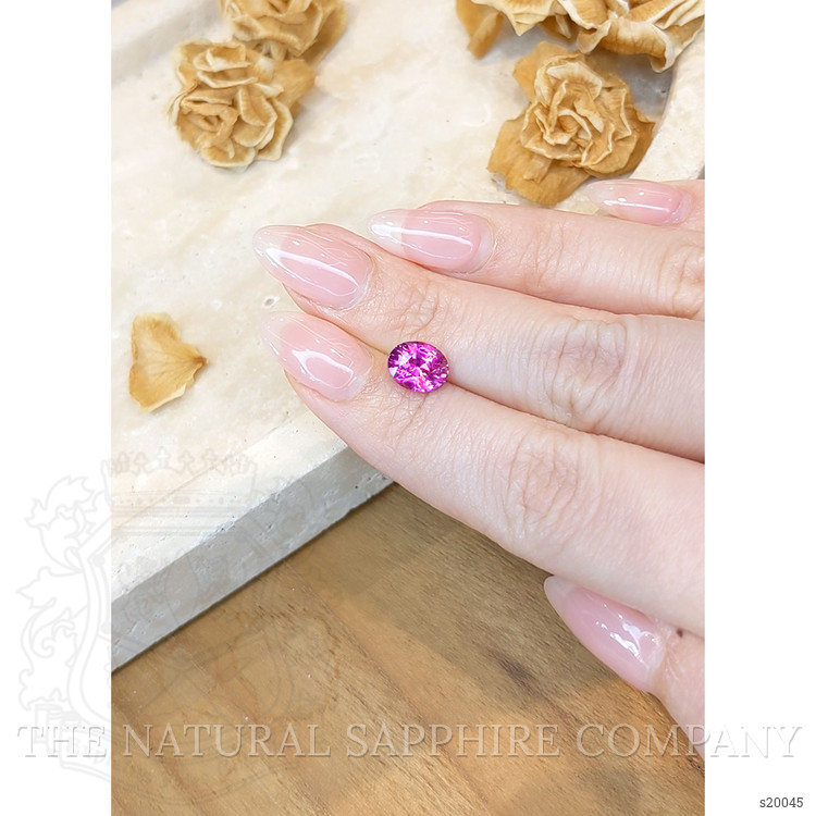 2.51 Ct. Pink Sapphire from Ceylon (Sri Lanka)