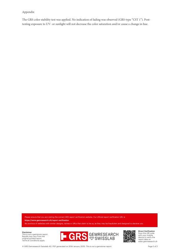 5.02 Ct. Padparadscha Sapphire from Ceylon (Sri Lanka)