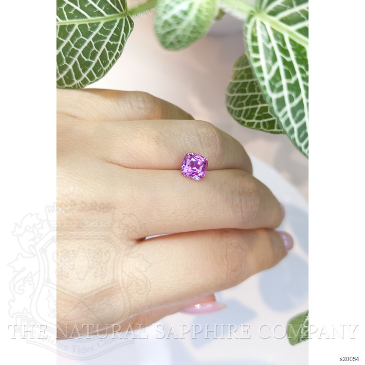 2.07 Ct. Purplish Pink Sapphire from Ceylon (Sri Lanka)