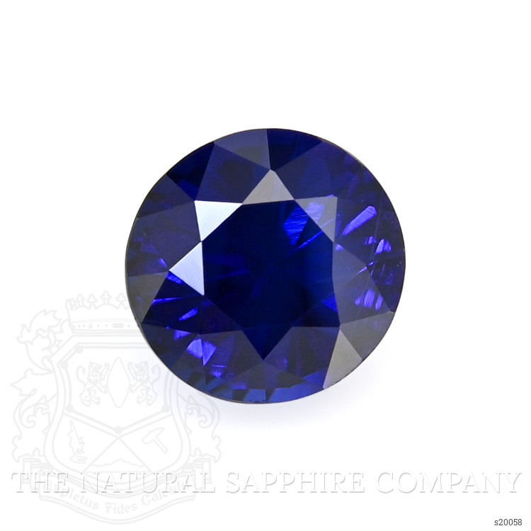 2.04 Ct. Blue Sapphire from Ceylon (Sri Lanka)