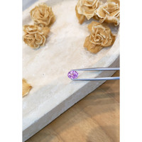 2.03 Ct. Pinkish Purple Sapphire from Ceylon (Sri Lanka) Life Style