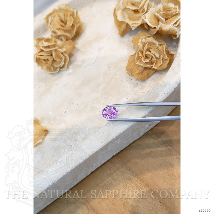 2.03 Ct. Pinkish Purple Sapphire from Ceylon (Sri Lanka)