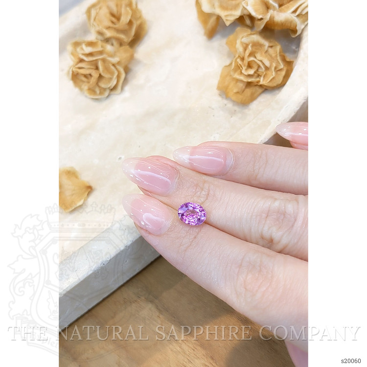 2.03 Ct. Pinkish Purple Sapphire from Ceylon (Sri Lanka)