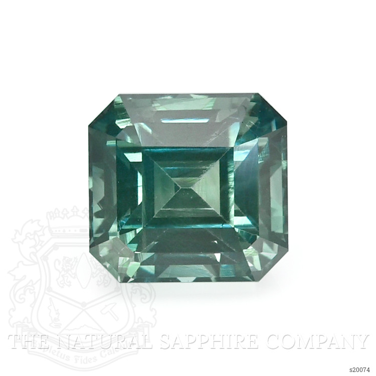 3.65 Ct. Bluish Green Sapphire from Madagascar
