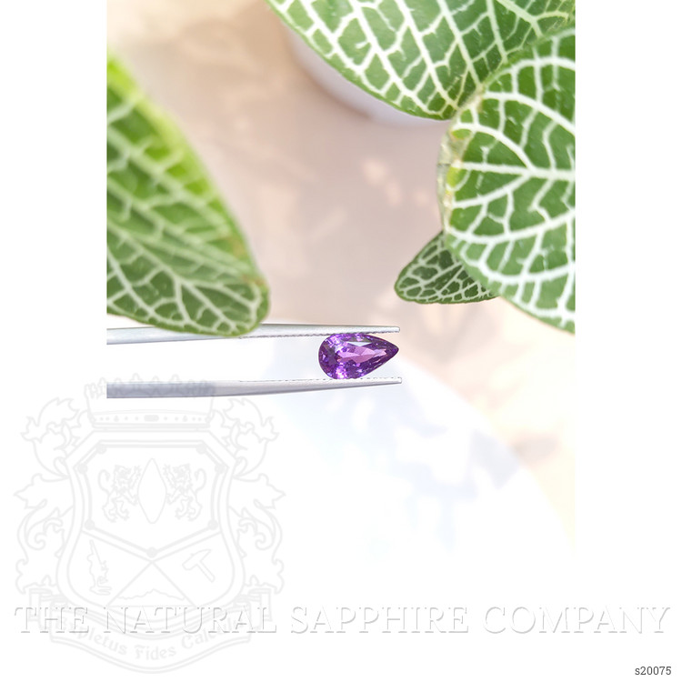 2.10 Ct. Purple Sapphire from Ceylon (Sri Lanka)