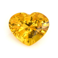 4.10 Ct. Orangish Yellow Sapphire from Ceylon (Sri Lanka) Video
