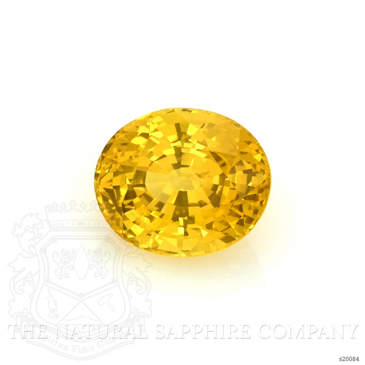 1.96 Ct. Yellow Sapphire from Ceylon (Sri Lanka)