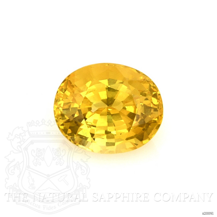 2.62 Ct. Yellow Sapphire from Ceylon (Sri Lanka)