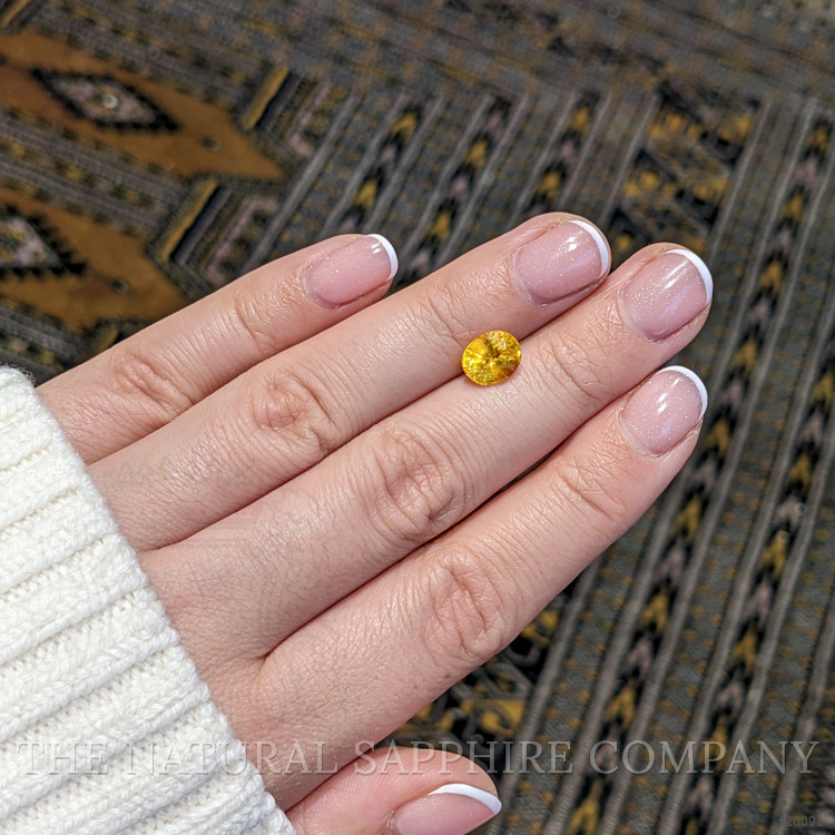 2.62 Ct. Yellow Sapphire from Ceylon (Sri Lanka)