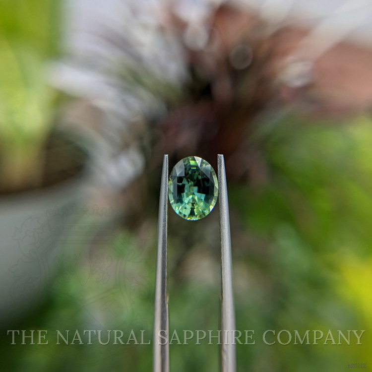 1.55 Ct. Green Sapphire from Madagascar