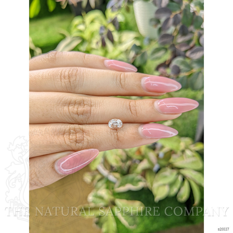 1.16 Ct. Peach Sapphire from Ceylon (Sri Lanka)